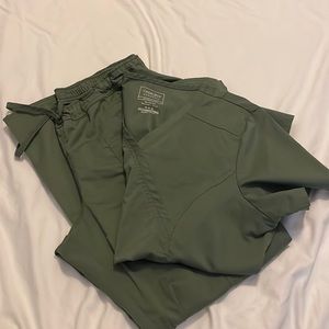 Cherokee Scrub Set in Olive Green Medium